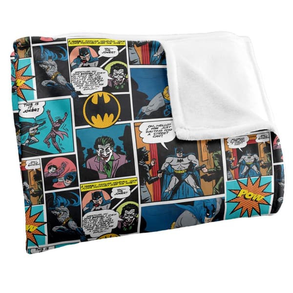 Batman Serietidningscollagefilt