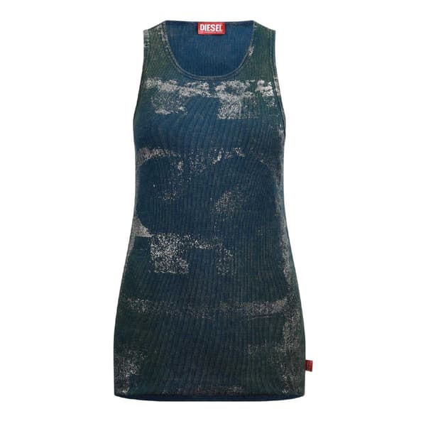 Diesel Womens/Ladies Patterned Tank Top
