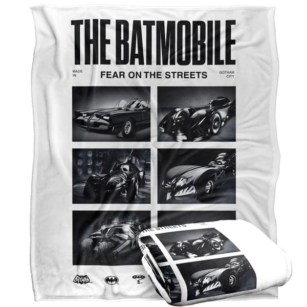 Batman Live Shots Batmobile Blanket