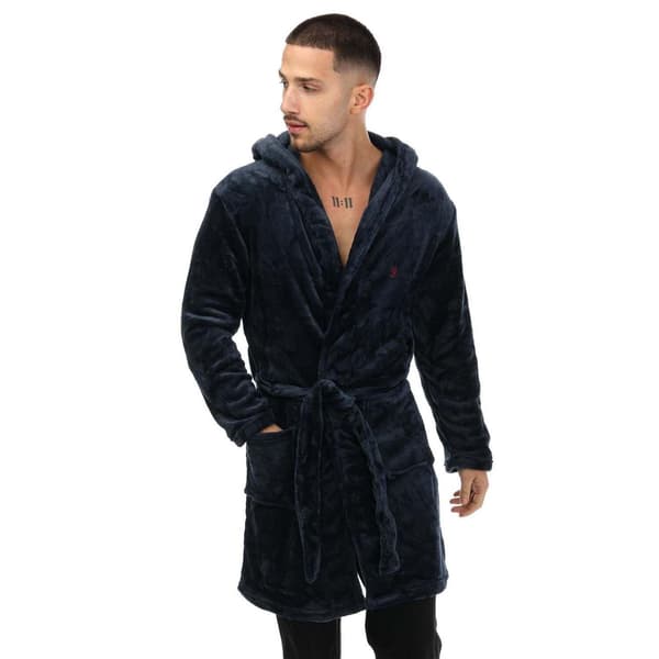 Farah Mens Plain Polyester Dressing Gown