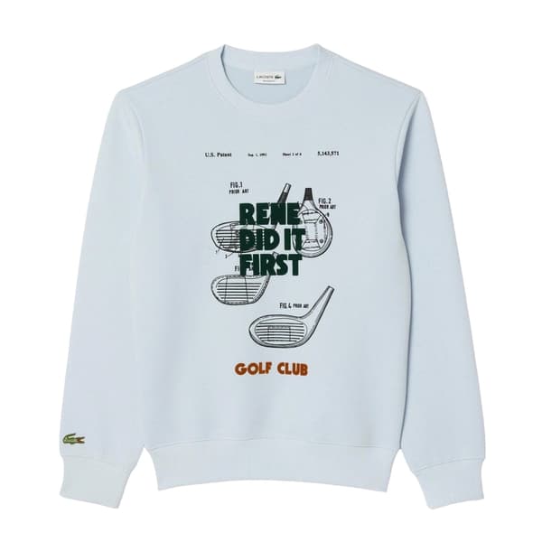 Lacoste Herr Tröja i Piké med Tryck