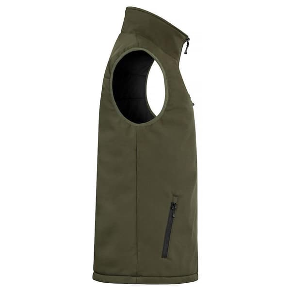 Clique Softshell vatteret vest til mænd