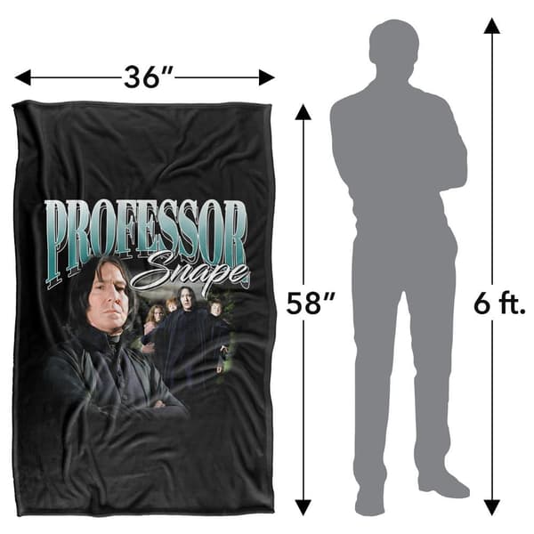 Harry Potter Homage Severus Snape Blanket