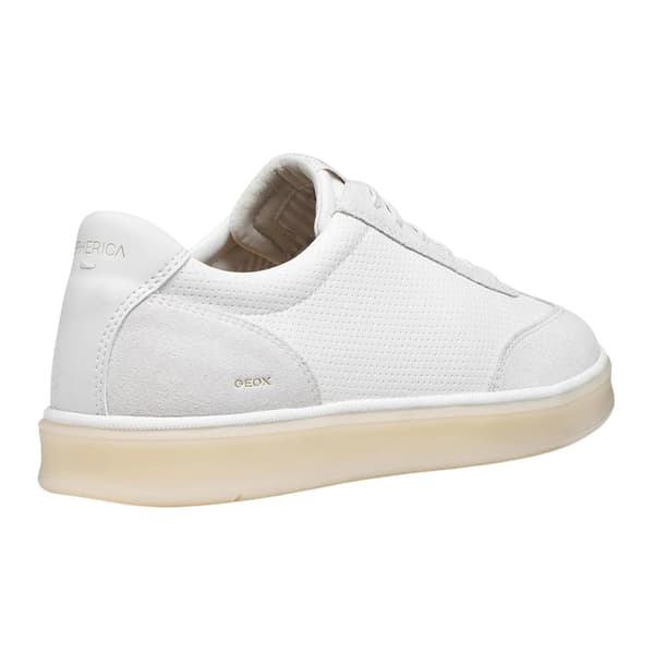 Geox Mens Renan Leather Trainers