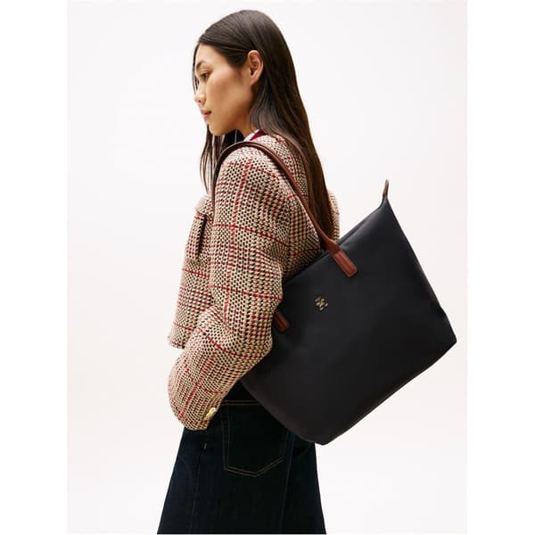 Tommy Hilfiger Popette Monogram Nylon -kangaskassi