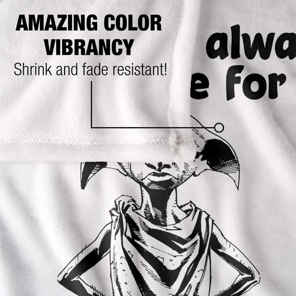 Harry Potter Always Be There Dobby Blanket