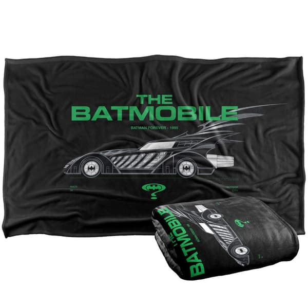 Batman Forever Batmobile Blanket