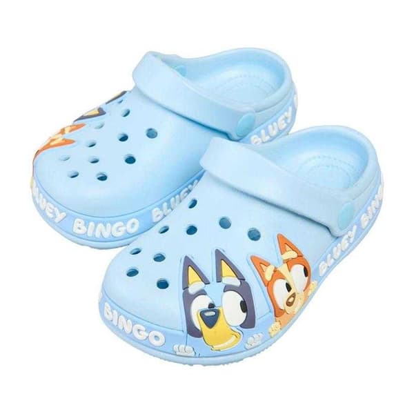 Bluey Childrens/Kids Bluey & Bingo Flat Clogs