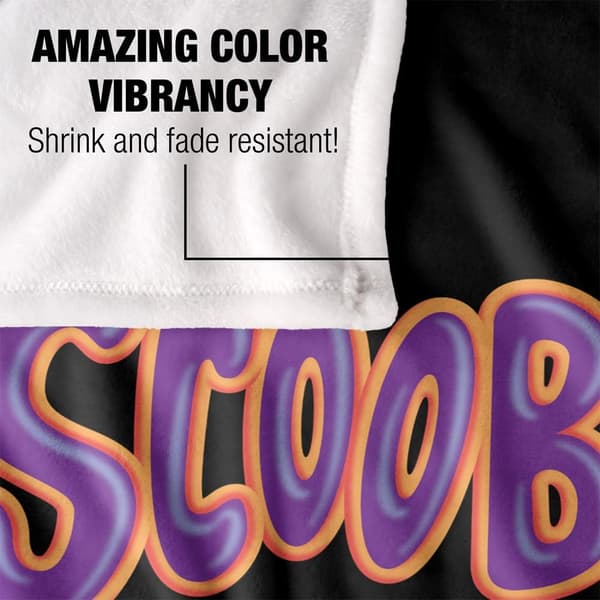Scooby Doo Logo Supersoft Blanket