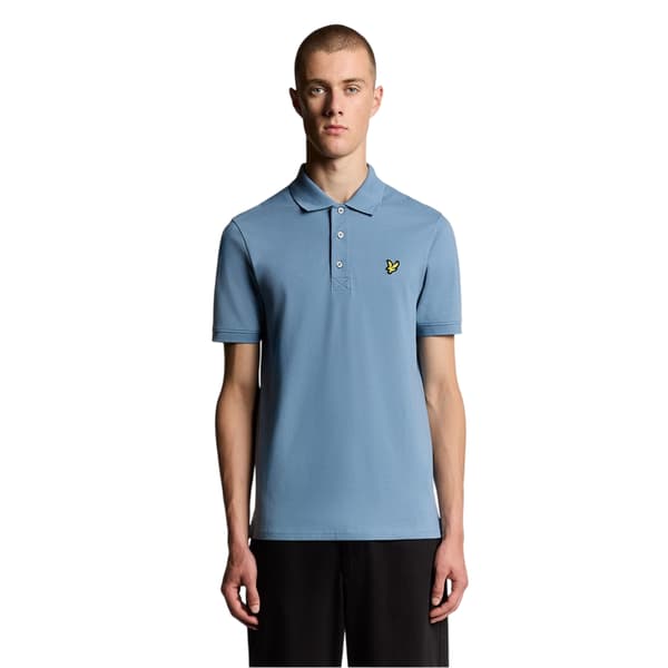 Lyle & Scott Kortärmad Pikétröja för Herr