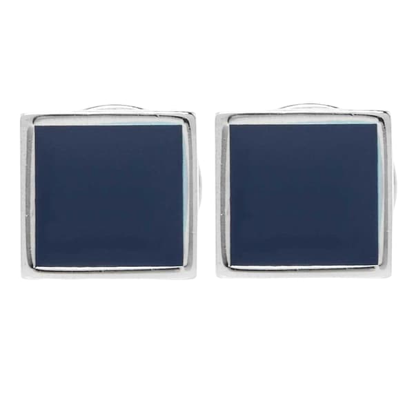 Hugo Boss Enamelled Square Cufflinks