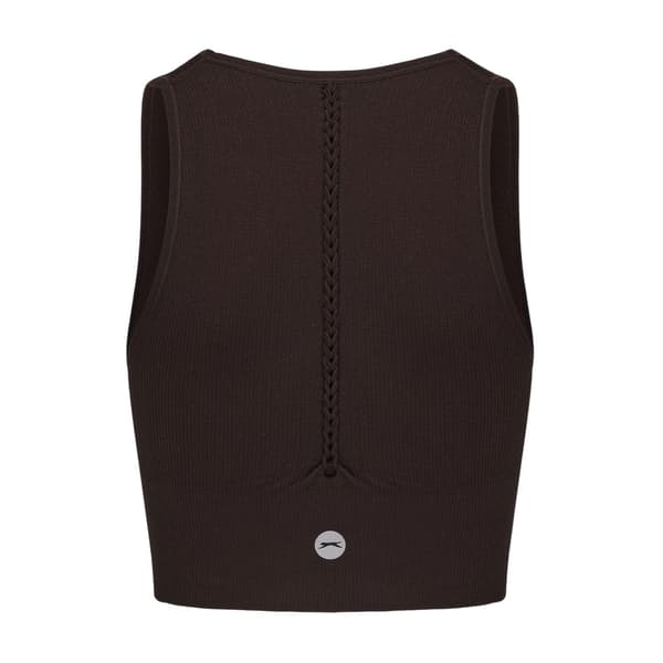 Slazenger Dam V-ringad Slim Croppad Topp (2-pack)