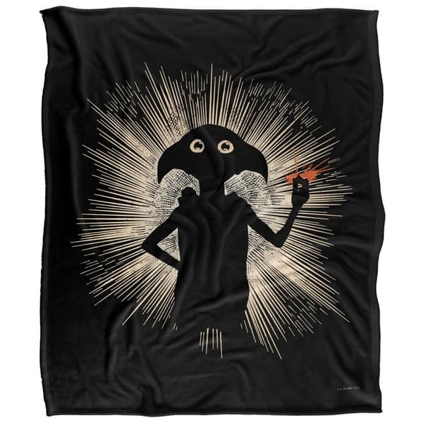 Harry Potter Silhouette Dobby Blanket