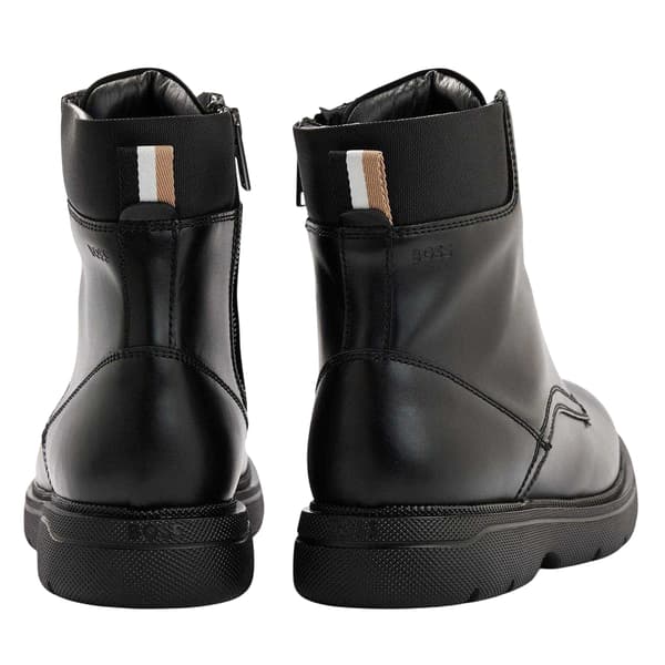 Boss Mens Jacob Leather Ankle Boots
