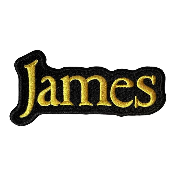 James Woven Logo Patch
