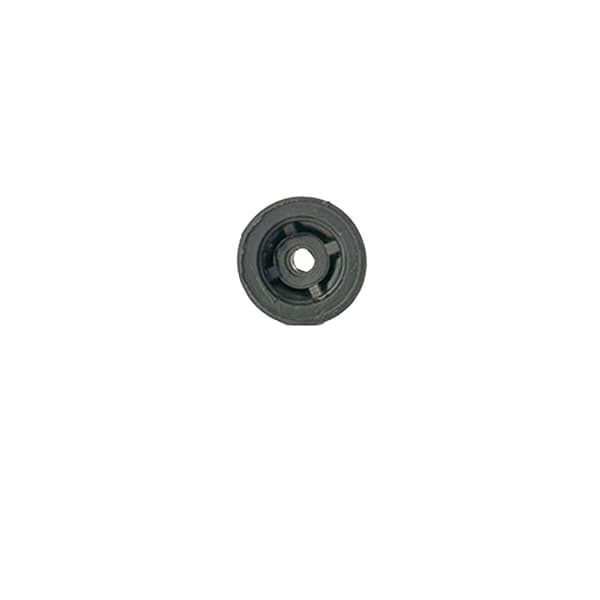 Small Black Rubber Door Stops 25mm / 1''