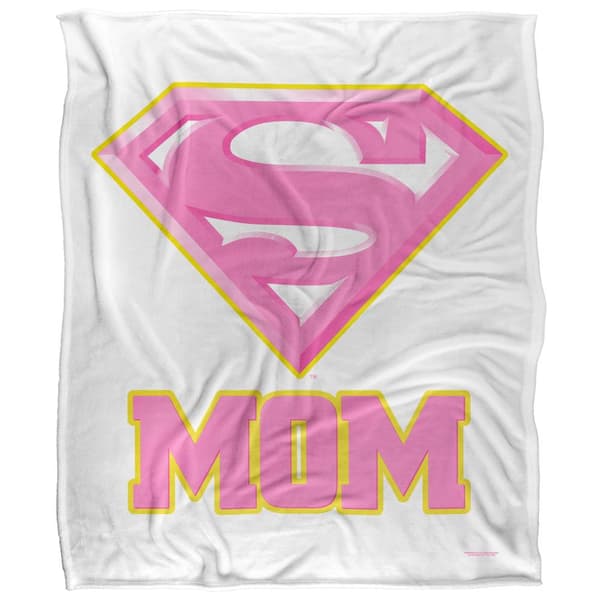 Superman Mom Logo Blanket