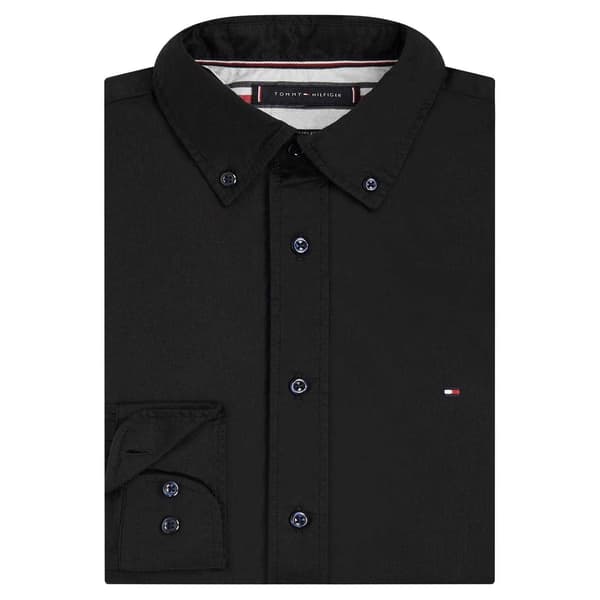 Tommy Hilfiger Herrskjorta Core Flex Poplin Långärmad