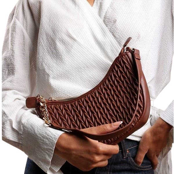 Where's That From Crescent Shaped Shoulder Bag