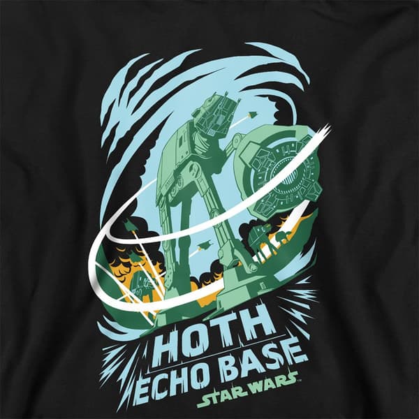 Star Wars Barn/Kids Base Attack Echo Heather Pullover Hoodie