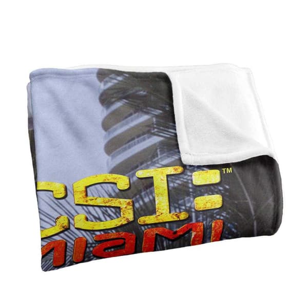 CSI: Miami Silky Supersoft Blanket