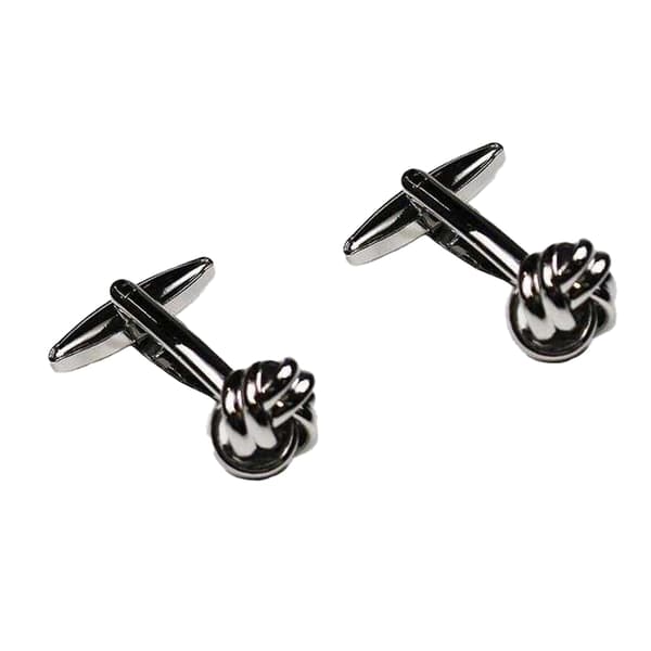Twisted Tailor Twist Knot Cufflinks