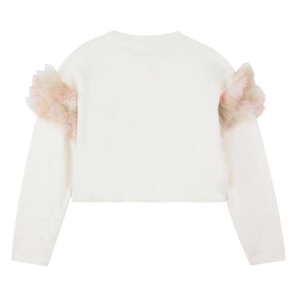 Billieblush Flickor Finstickad Volangkofta