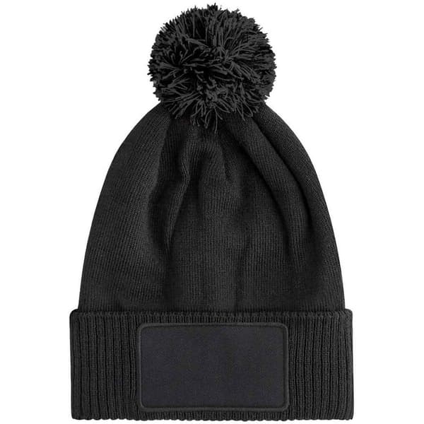 Beechfield Childrens/Kids Snowstar Patch Beanie