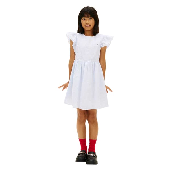 Tommy Hilfiger tyttöjen Flutter Smock -mekko