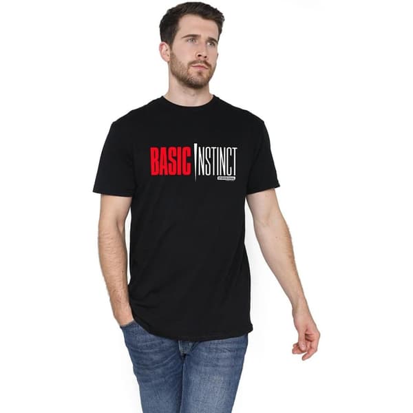 Basic Instinct Miesten Logo T-paita