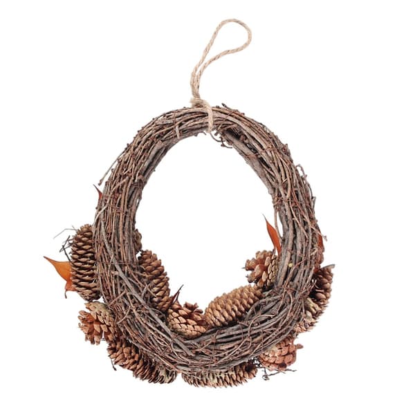 Something Different Apple & Pinecone Wreath