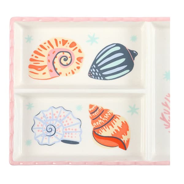 Something Different Shell and Coral Trinket Tray