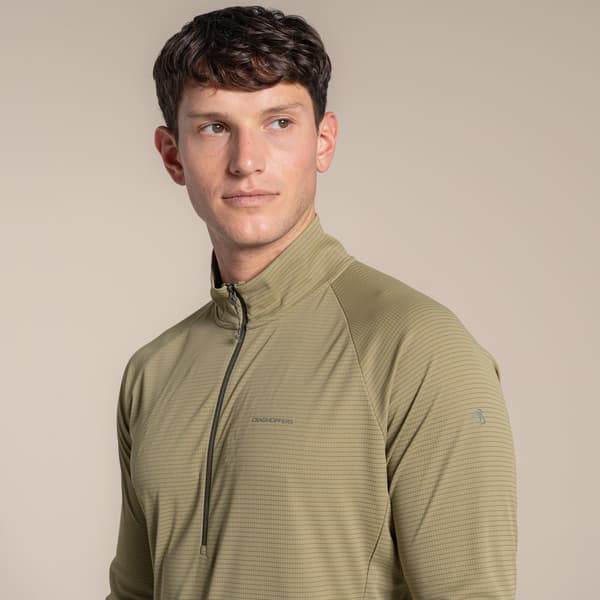 Craghoppers Mens Nosilife Half Zip Pullover