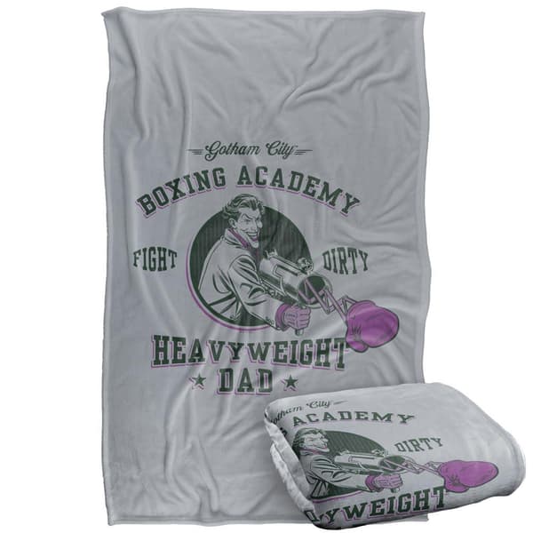 The Joker Arkham Asylum Soft Touch Fathers Day Blanket