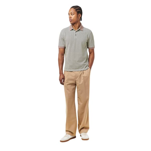Armani Exchange Herr Monogram Kortärmad Pikétröja