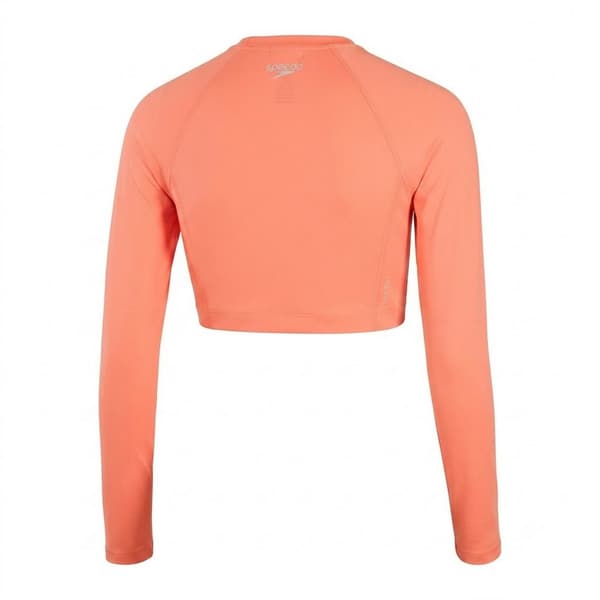 Speedo Dam/Dam Logo Slim Raglan Crop Top