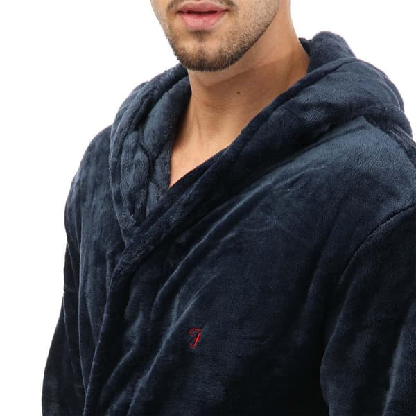 Farah Mens Plain Polyester Dressing Gown