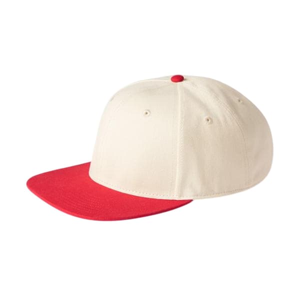 Beechfield Contrast Flat Peak Baseball Cap
