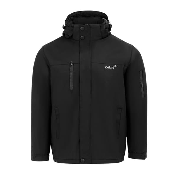 Gelert Mens Solid Hooded Regular Parka