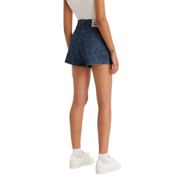 Levis Dam Wellthread Flowers Mom Shorts