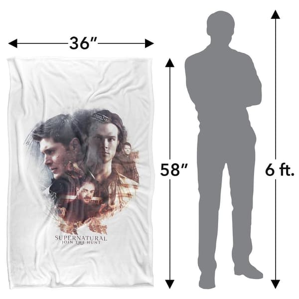 Supernatural Characters Blanket
