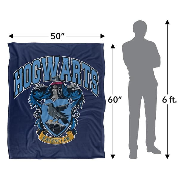 Harry Potter Hogwarts Ravenclaw Soft Touch Blanket