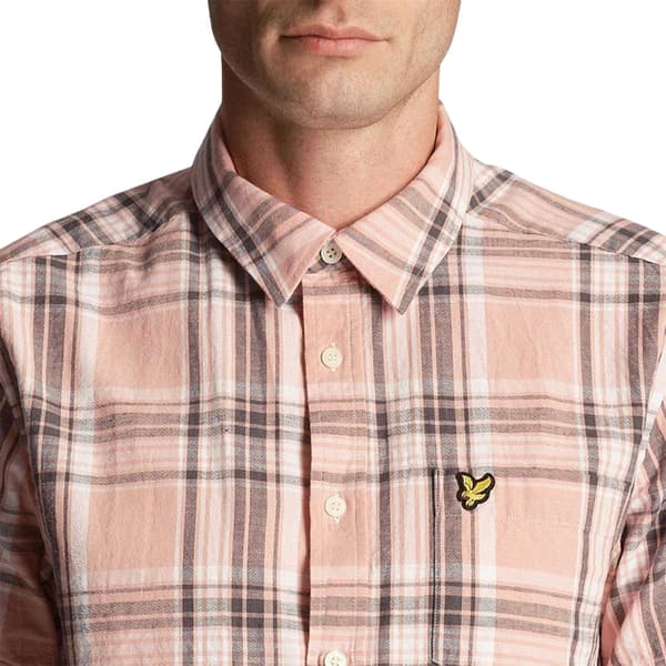 Lyle & Scott Kortærmet skjorte til mænd