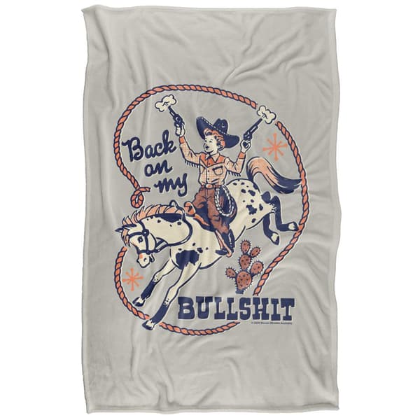 Steven Rhodes Back On My Bullshit Soft Touch Blanket
