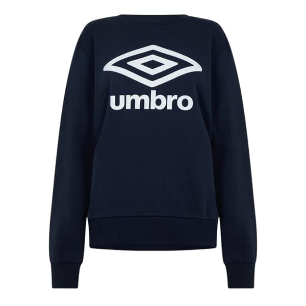 Umbro Dam/Kvinnor Ribbad Mudd Avslappnad Passform Tröja