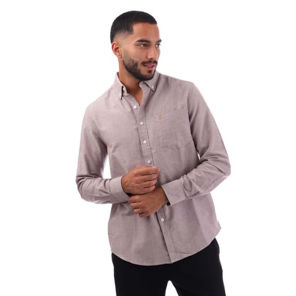 Farah Mens Slim Button-Down Shirt