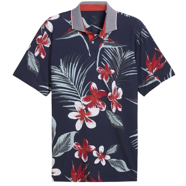 Puma Herr Mattr Luau Floral Performance Pikétröja