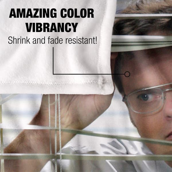 The Office Peek Dwight Blanket