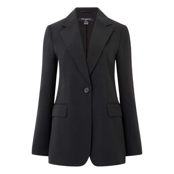French Connection Dam Flap Pocket Relaxed Fit Flared Blazer