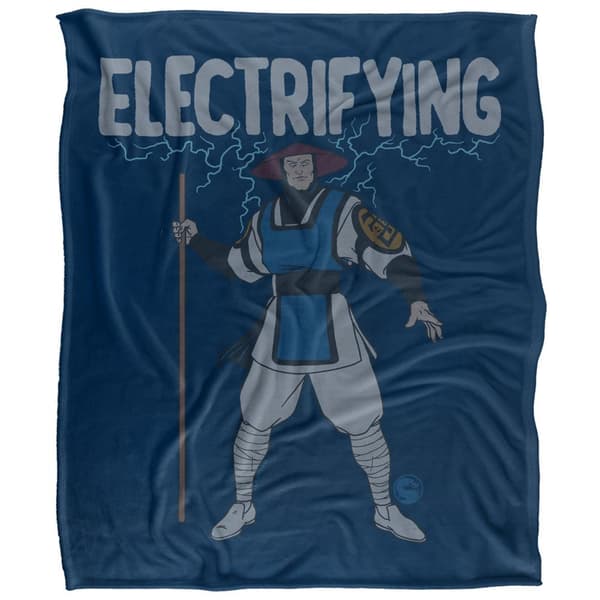 Mortal Kombat Elektrifierande Raiden Filt